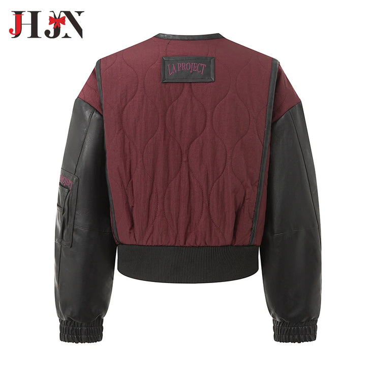 LUXARY HIP HOP ZIPPER THICKENED PRINTED JACKET