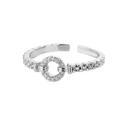 Luxury Double Bead Ball Ring  by DARK