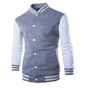 Slim Fit College Varsity Jacket for Men