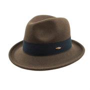 Retro Feather Fedoras Felt Wide Brim Jazz Cap