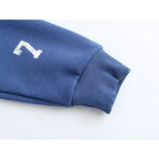 Elegant sweatshirt and trouser set
