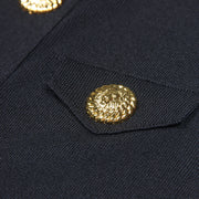 European High-Quality Knitted A-Line Slim Dress