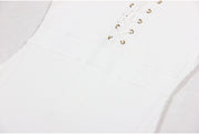 Designer Sexy V-neck Short Sleeved Slim Dress
