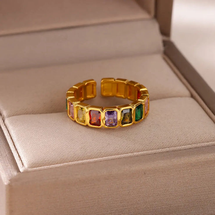 Luxury Cubic Zircon Rings for Women