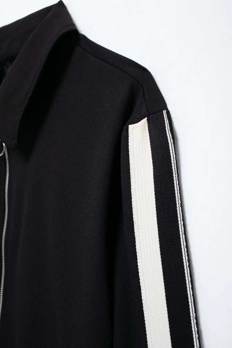 Luxury Black venom Striped Sports Set
