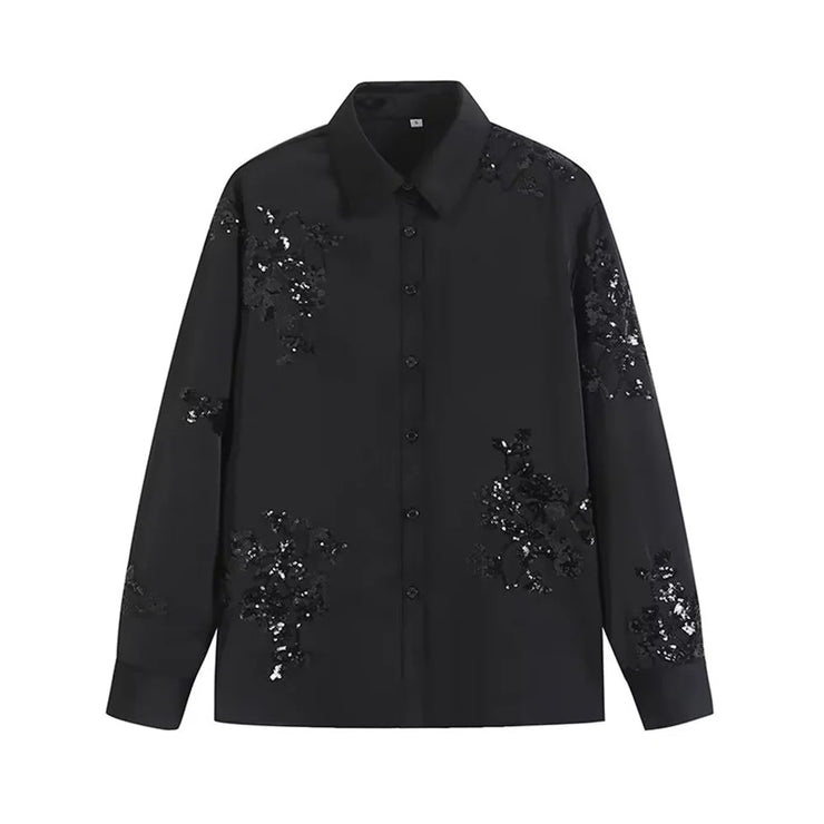 Long sleeved Heavy Industry Embroidered  Set
