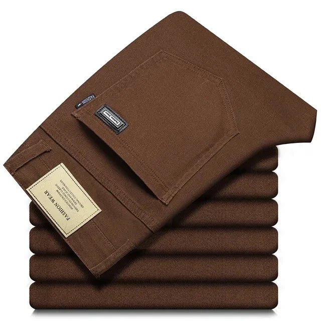 Casual Classic Straight Fit Soft Trouser