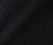 Women's Sexy Hollow Out Knit Sling Midi Dress