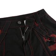 Dark Academia Aesthetic High Waist Baggy Trouser