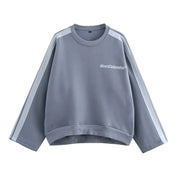 Printed O-Neck Sweatshirt Co Ord Sets for women's